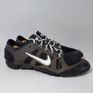 Nike Free Run Bionic Shoes Women's Sz 9 Black Synthetic Lace Up Training Sneaker